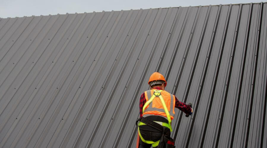 Professional metal roof installation services in Winnebago, MN
